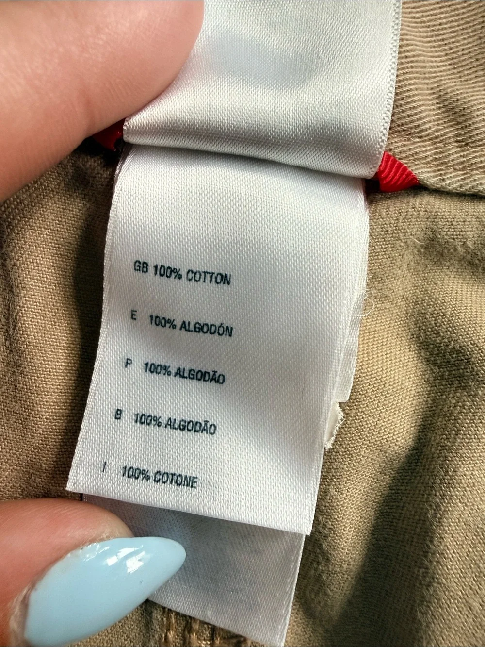 The North Face Tan Cargo Shorts